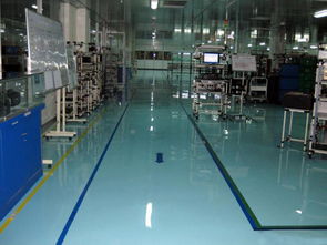 防靜電地坪工程現(xiàn)場圖 世紀偉業(yè)防靜電